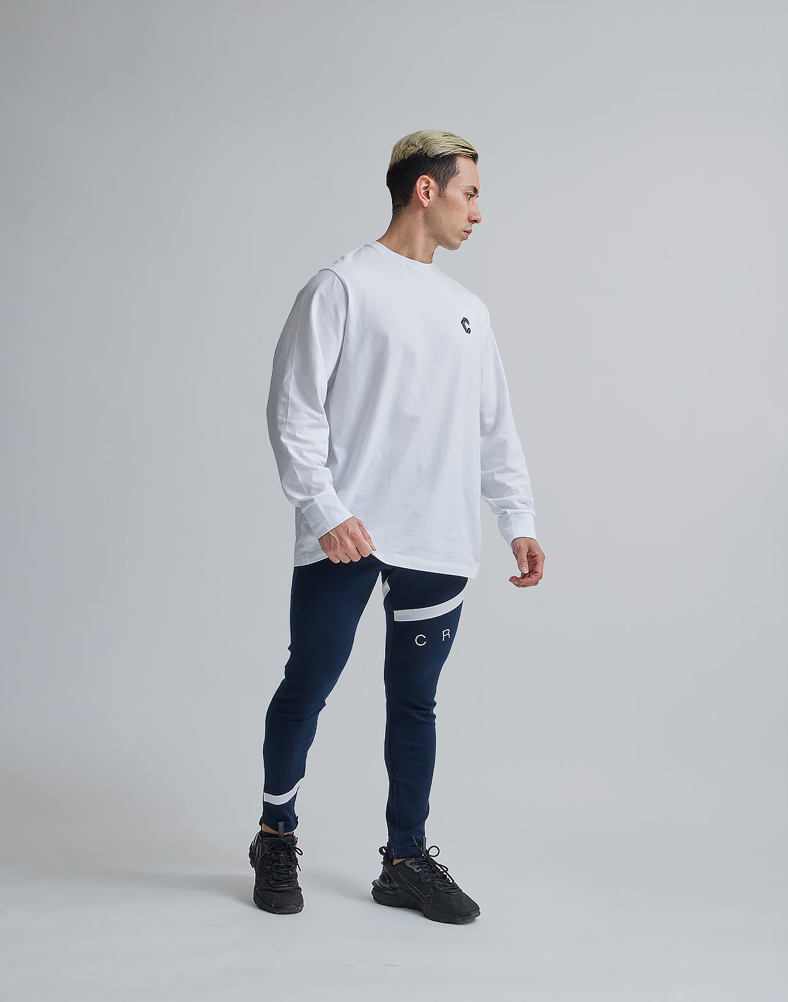 CRONOS LOGO LONGSLEEVE【WHITE】 – クロノス CRONOS Official Store