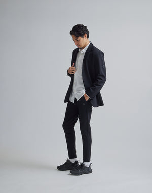CRONOS BLACK COLLAR LESS STRETCH JACKET [BLACK]