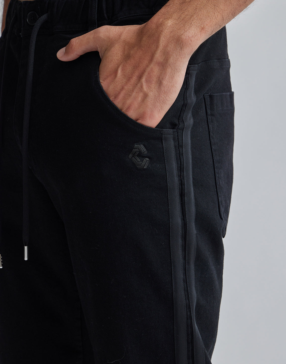 CRONOS BLACK STRETCH DENIM [NAVY]