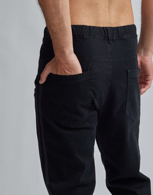 CRONOS BLACK STRETCH DENIM【NAVY】