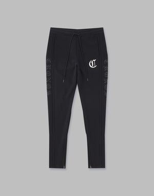 CRONOS BLACK LETTER LOGO PANTS [BLACK]