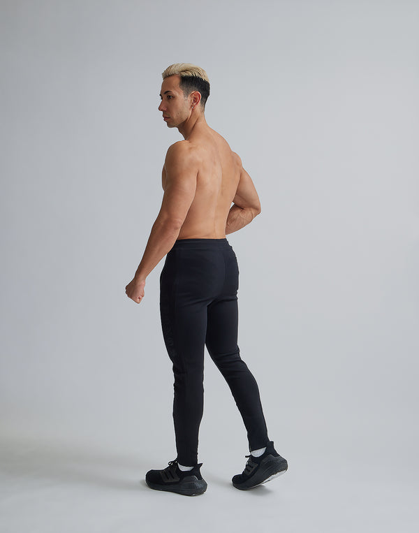 CRONOS BLACK LETTER LOGO PANTS [BLACK]