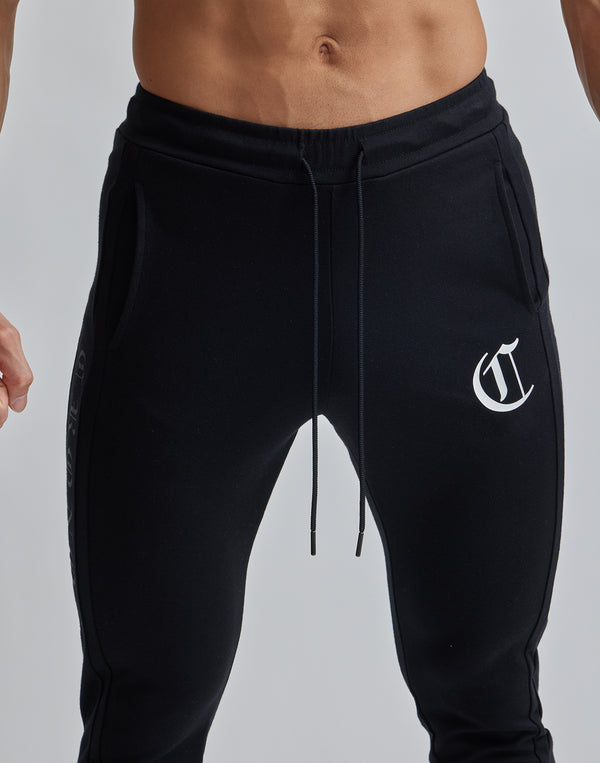 CRONOS BLACK LETTER LOGO PANTS [BLACK]