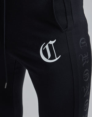 CRONOS BLACK LETTER LOGO PANTS [BLACK]