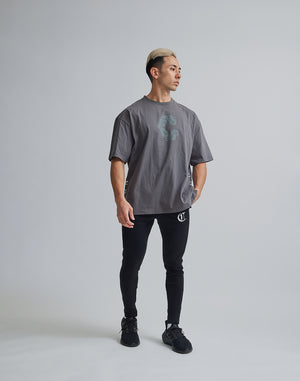 CRONOS BLACK LETTER LOGO PANTS [BLACK]