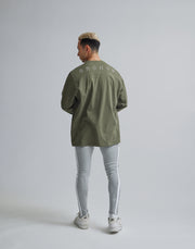 CRONOS 2LINE LONGSLEEVE【KHAKI】