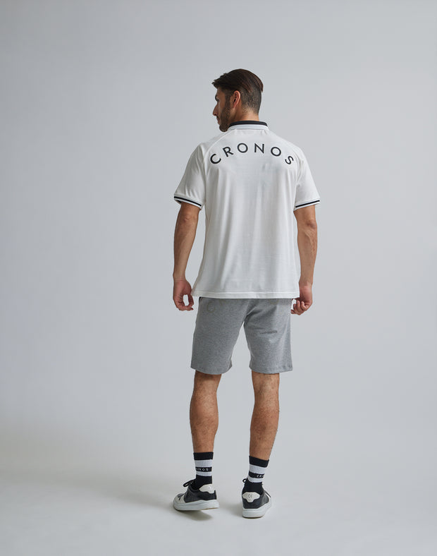 CRONOS BLACK SPORTS POLO【WHITE】 - クロノス CRONOS Official Store