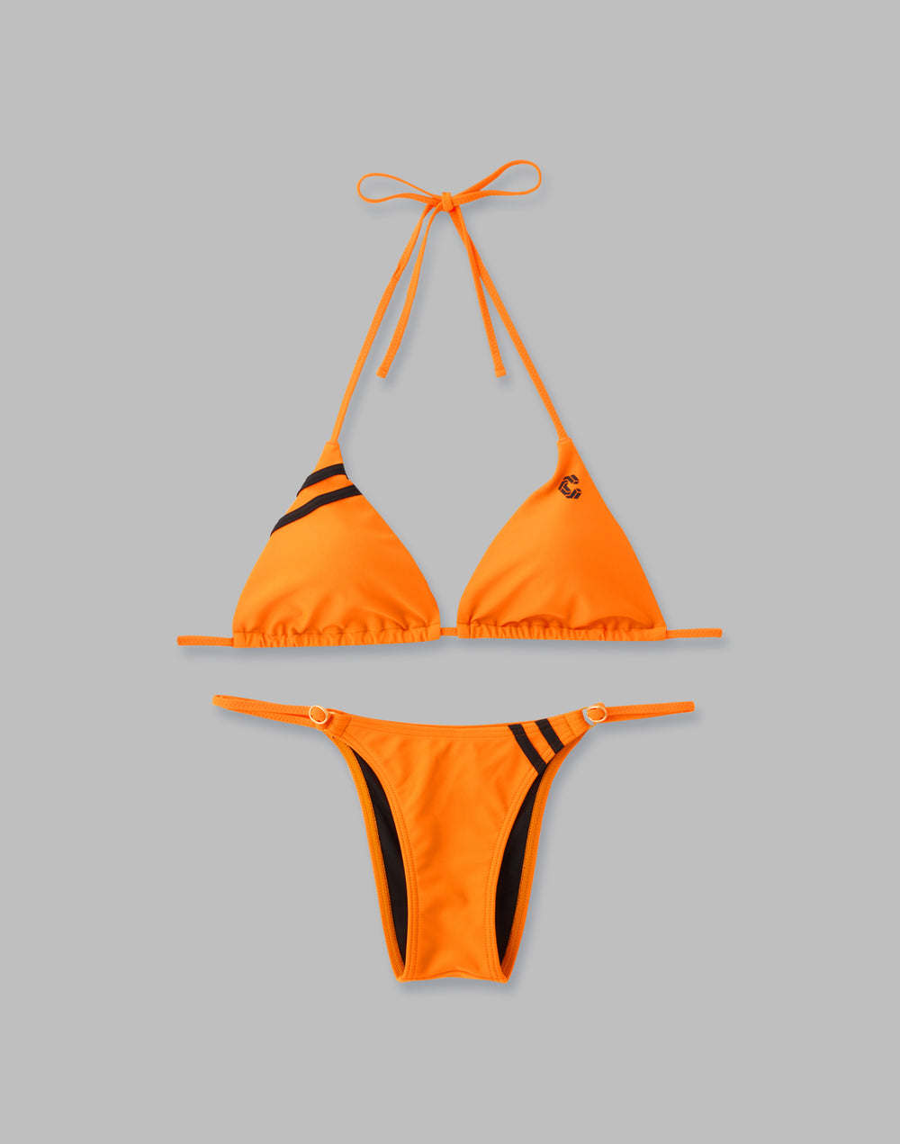 CRONOS WOMEN  2STRIPES BIKINI【ORANGE】