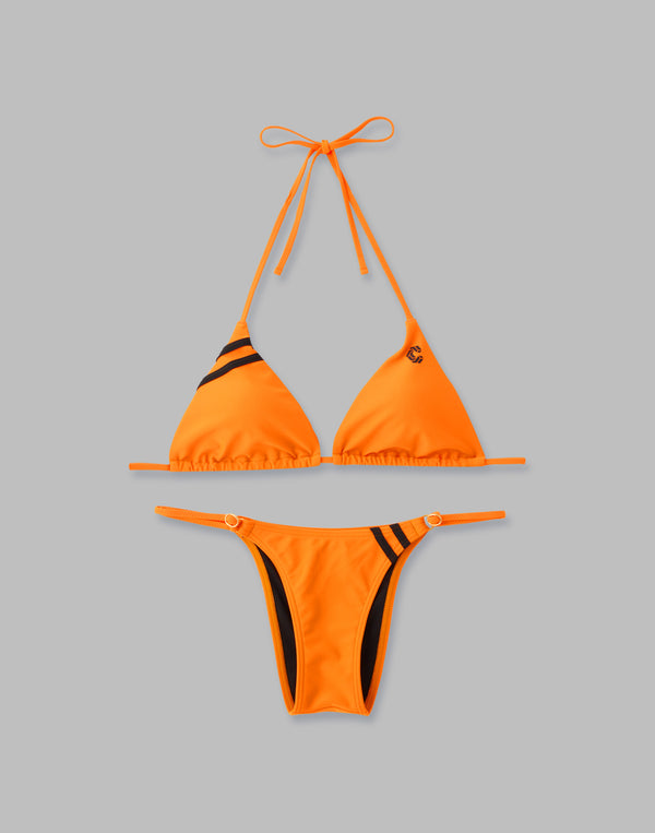 CRONOS WOMEN  2STRIPES BIKINI【ORANGE】