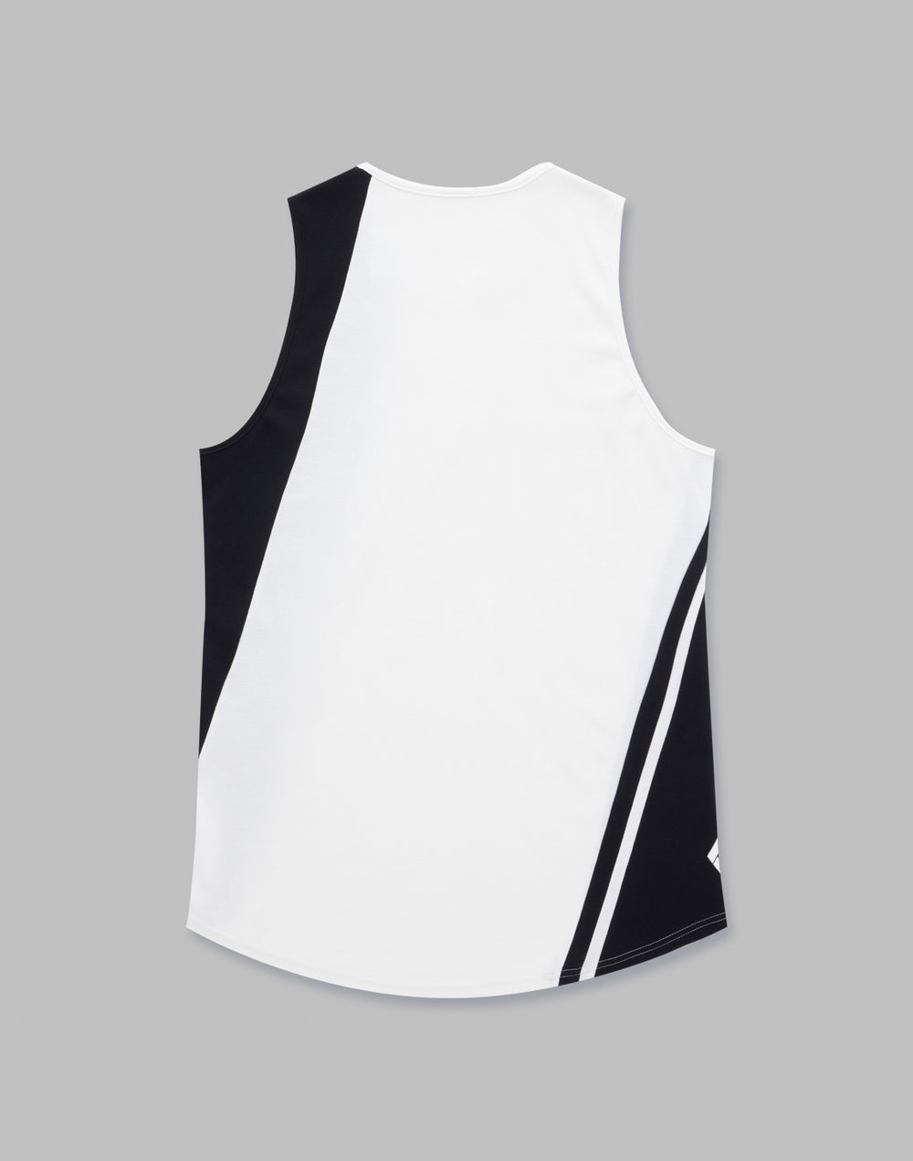CRONOS SLASHED LINE TANKTOP【WHITE】