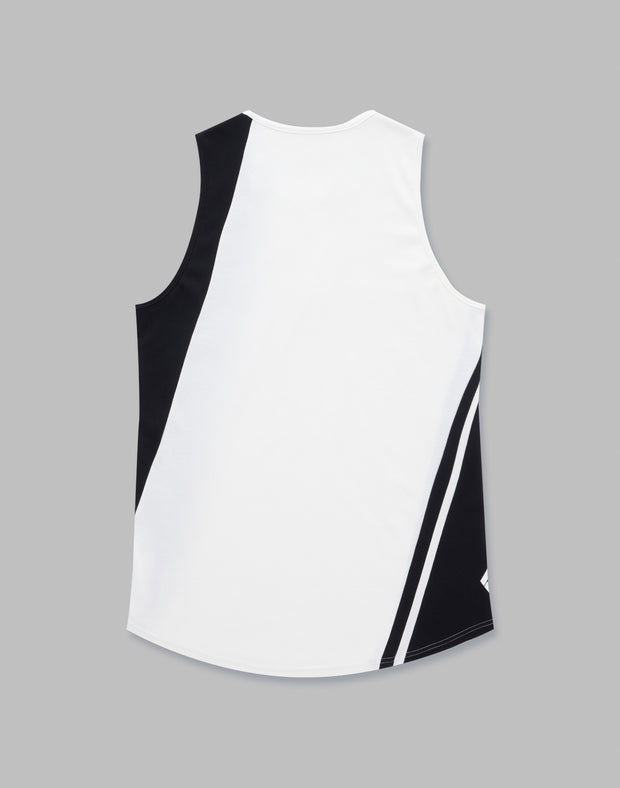 CRONOS SLASHED LINE TANKTOP【WHITE】 - クロノス CRONOS Official Store