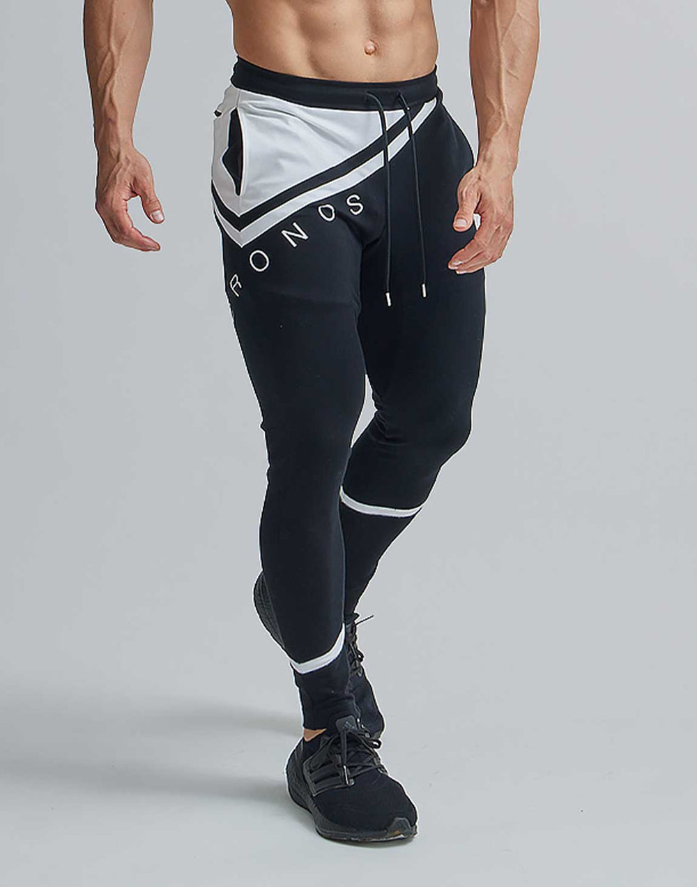 CRONOS TITLED LINE LONGPANTS【BLACK】
